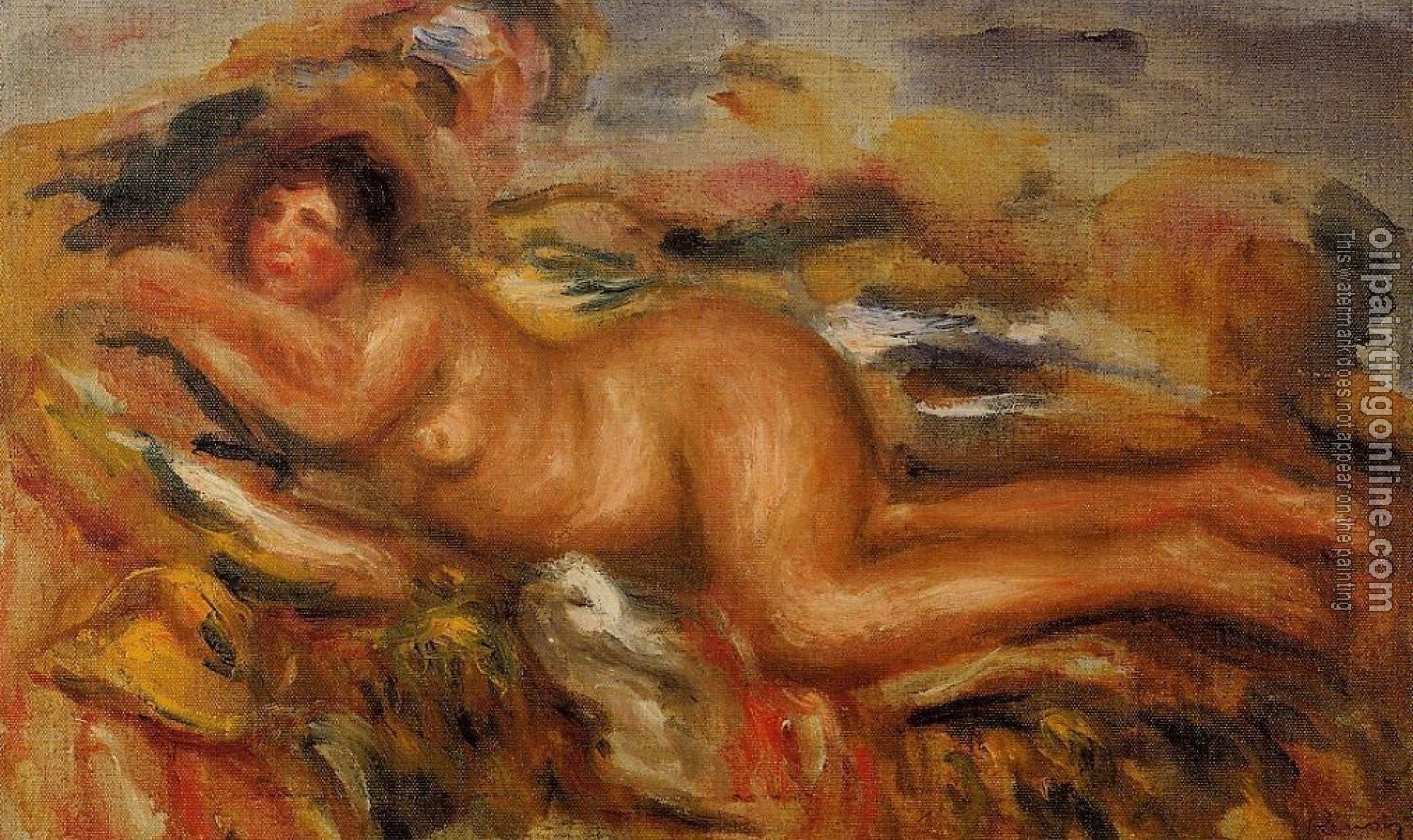 Renoir, Pierre Auguste - Nude on the Grass